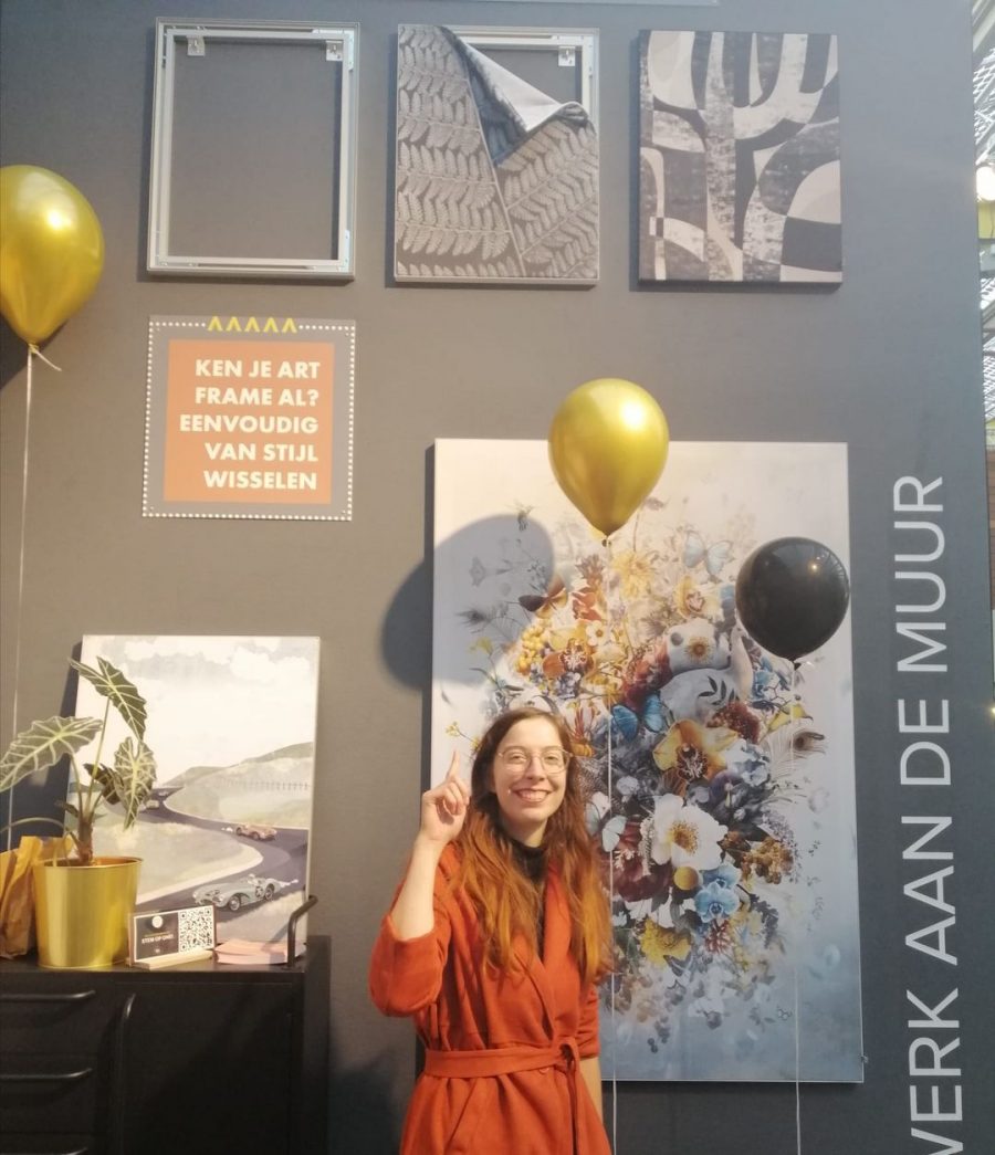 Mijn varen print op de VT wonen en design beurs